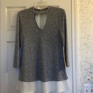 Gray tunic